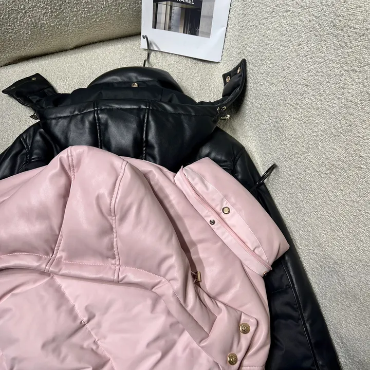 シャネル パファーコート ブラック