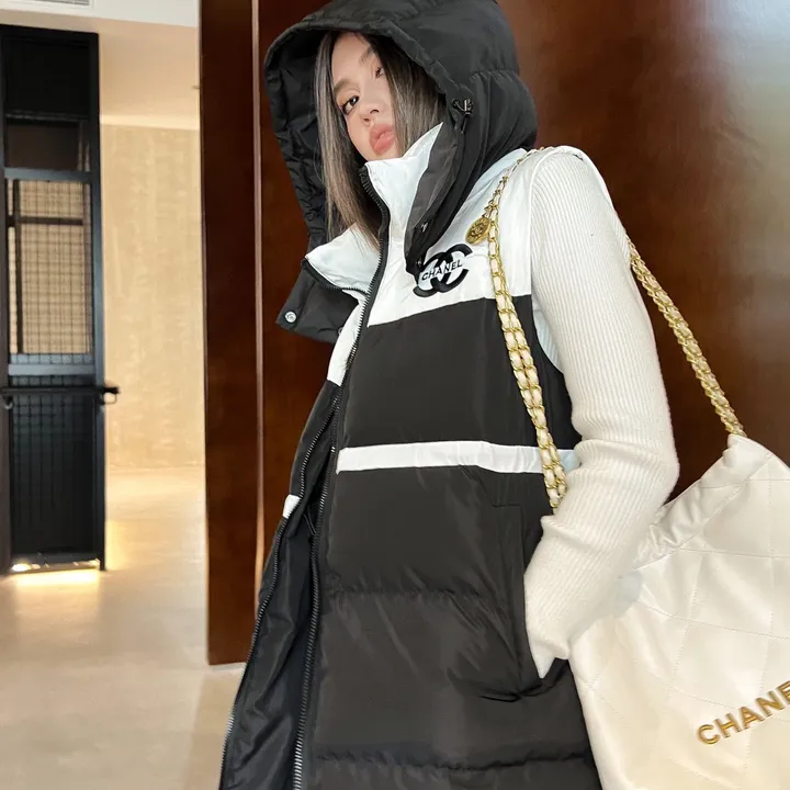 シャネル ダウンベスト 袖なし