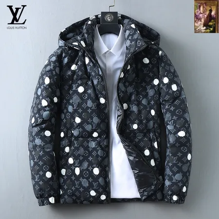 ルイヴィトン x 草間彌生 ダウンジャケット