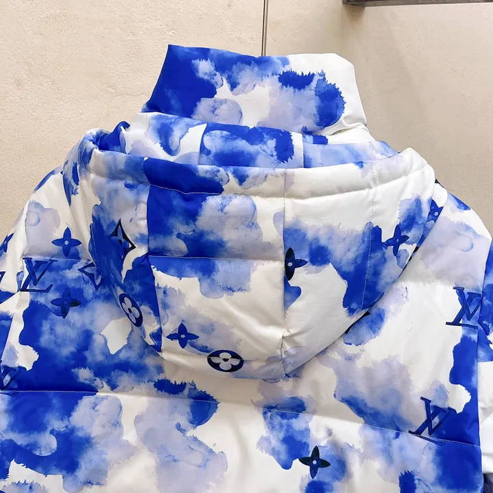 ルイヴィトン ダウン 青花色