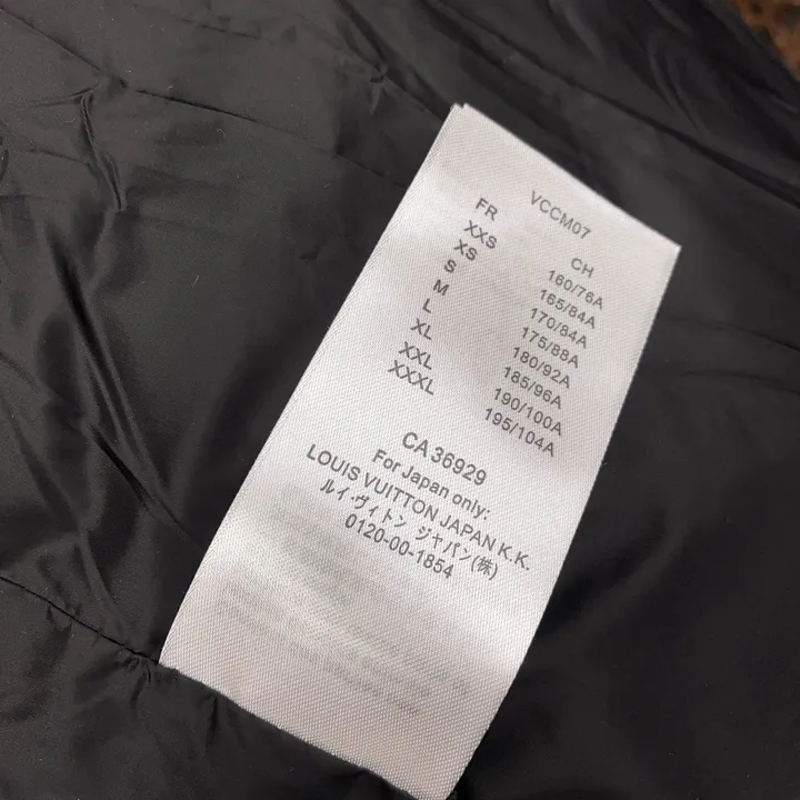 ルイビトン ダウンコート ショート丈