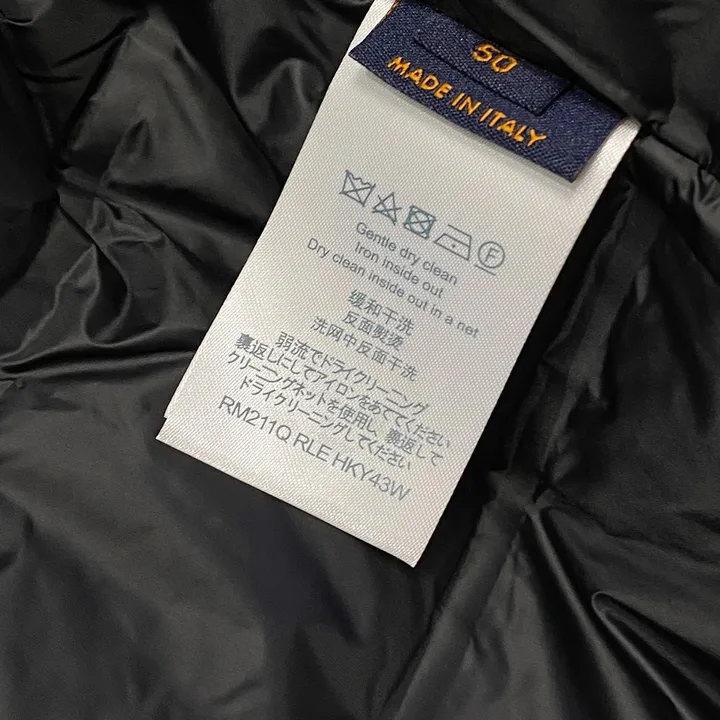 ルイヴィトン ダウンジャケット 折り襟