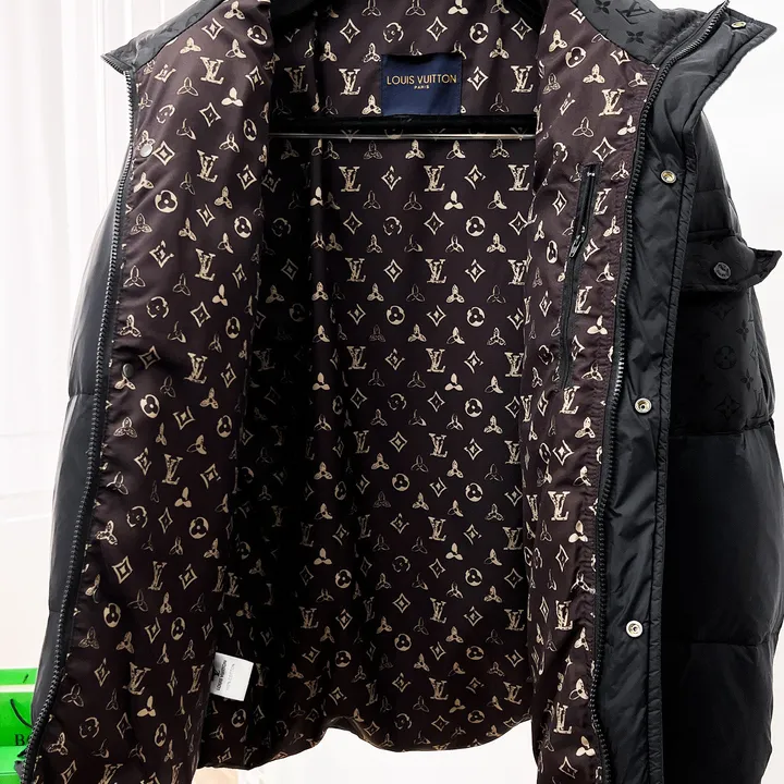 LV フード付き ダウン ジャケット