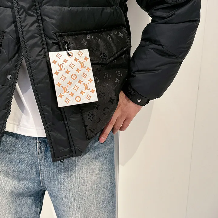 ルイヴィトン キルティング ダウンジャケット