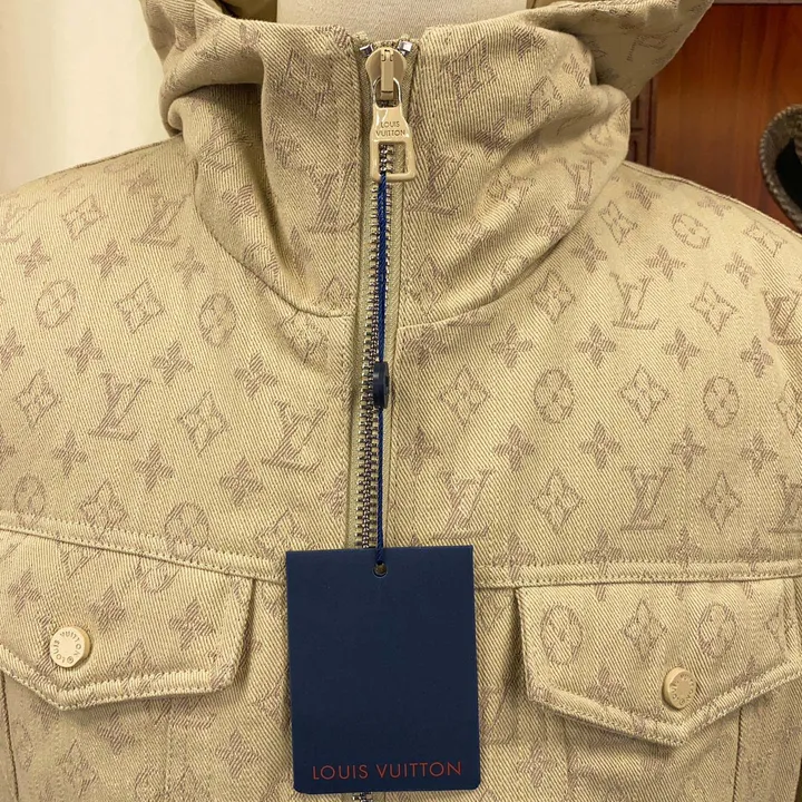 LOUIS VUITTON  ロゴ フルプリントダウンジャケット