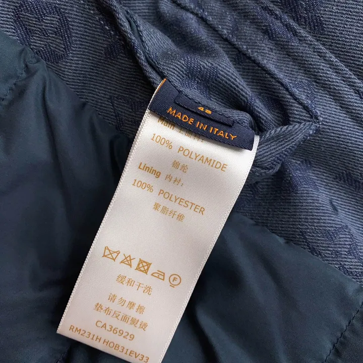 ルイヴィトン ダウンジャケット モノグラム デニム