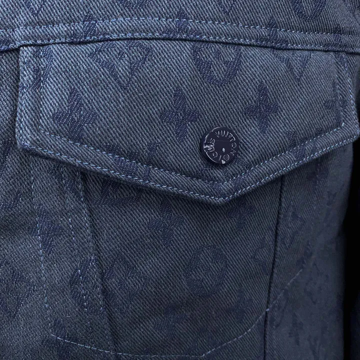 ルイヴィトン デニム ダウンジャケット