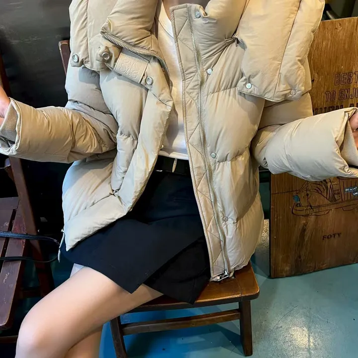 ロエベ アナグラム ダウンジャケット