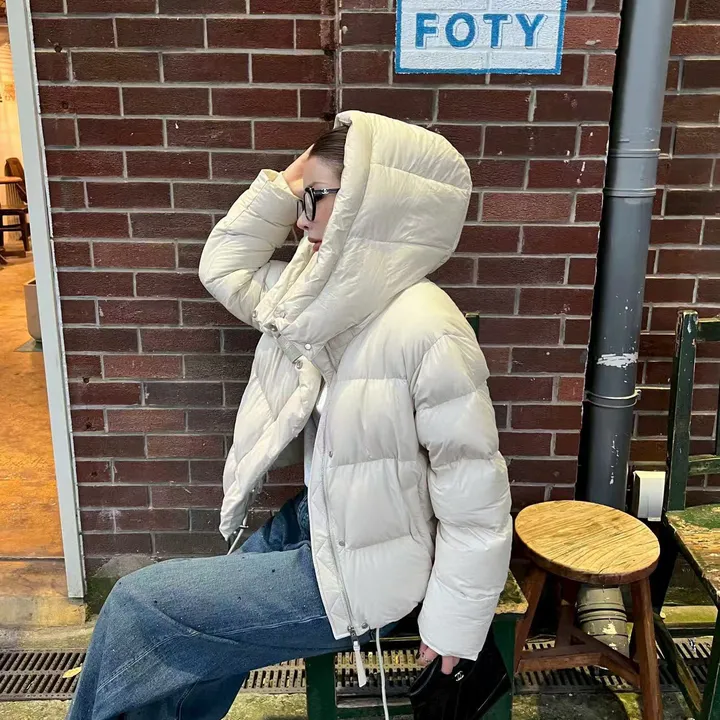 ロエベ ホワイト ダウンジャケット