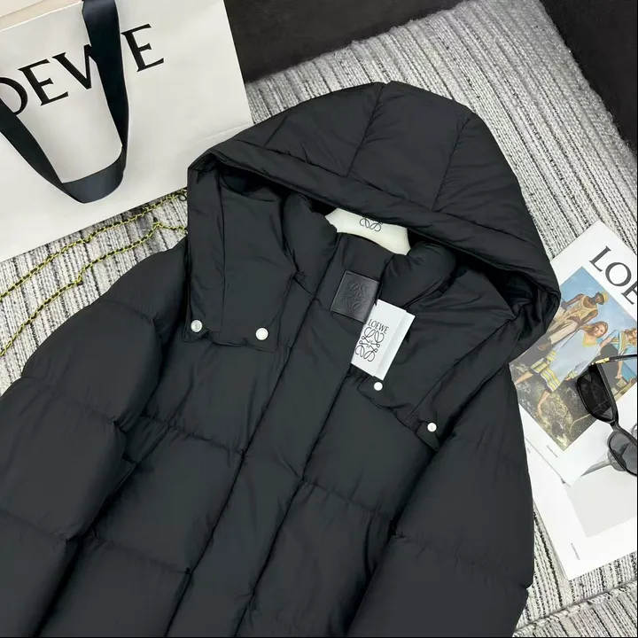 ロエベ フード付き レディースダウン