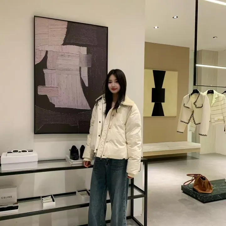 ロエベ ショートダウンコート