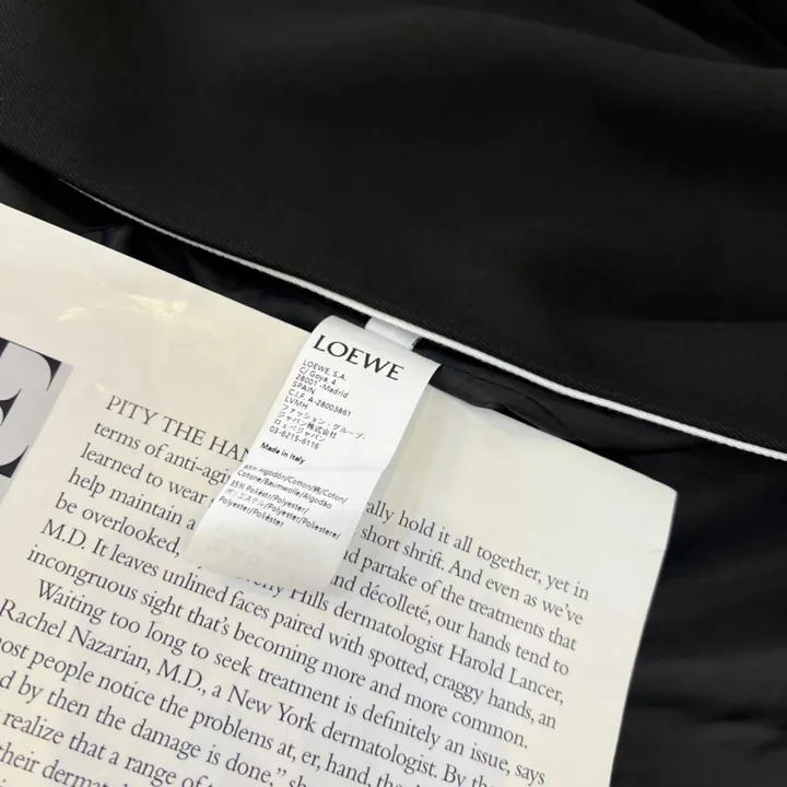 LOEWE 中綿コート ロング