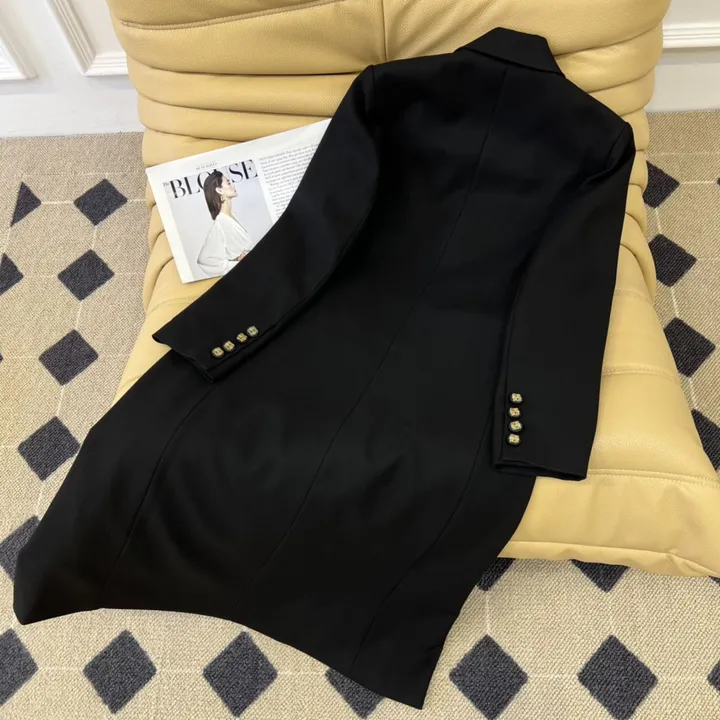 ロエベ 折り襟 ロングダウン