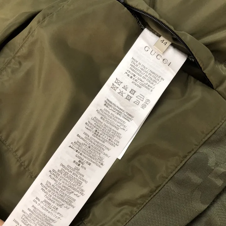 グッチ ジャカード ダウンジャケット