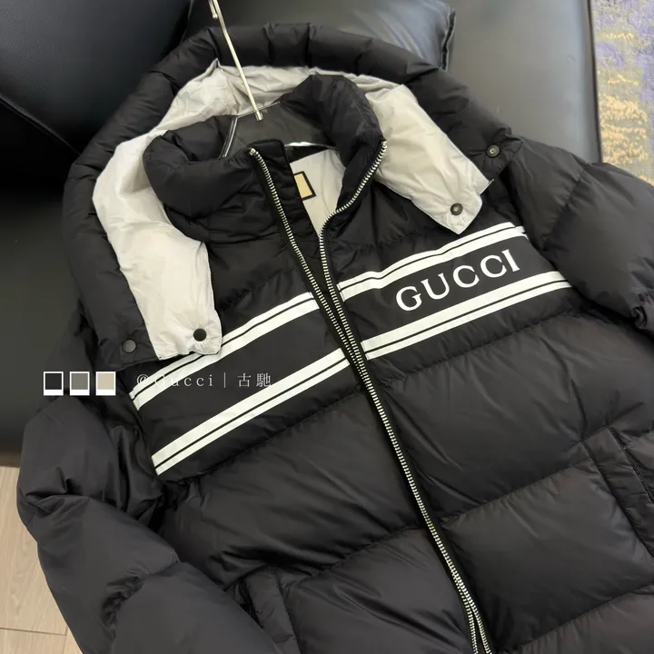 グッチ リエステル ダウンコート