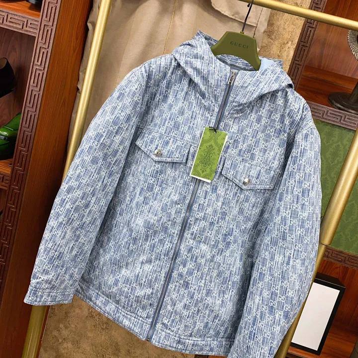 GUCCI GGジャガード メンズ アウター