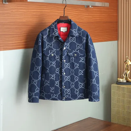 グッチ GG キャンバス デニム ジャケット