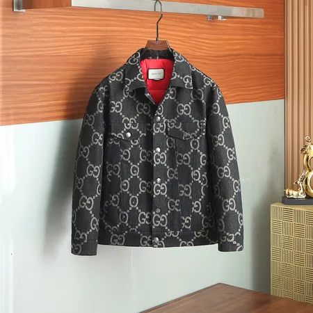 GUCCI ジャンボGG デニム ダウンジャケット