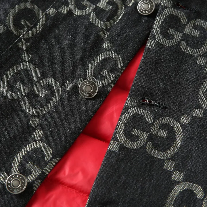 GUCCI ジャンボGG デニム ダウンジャケット