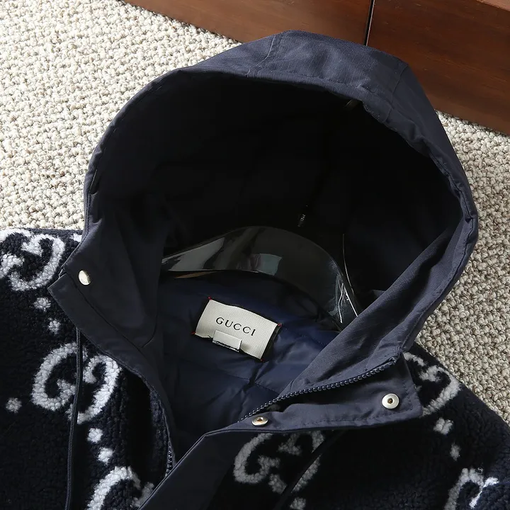 グッチ GG柄 ジップ ジャケット