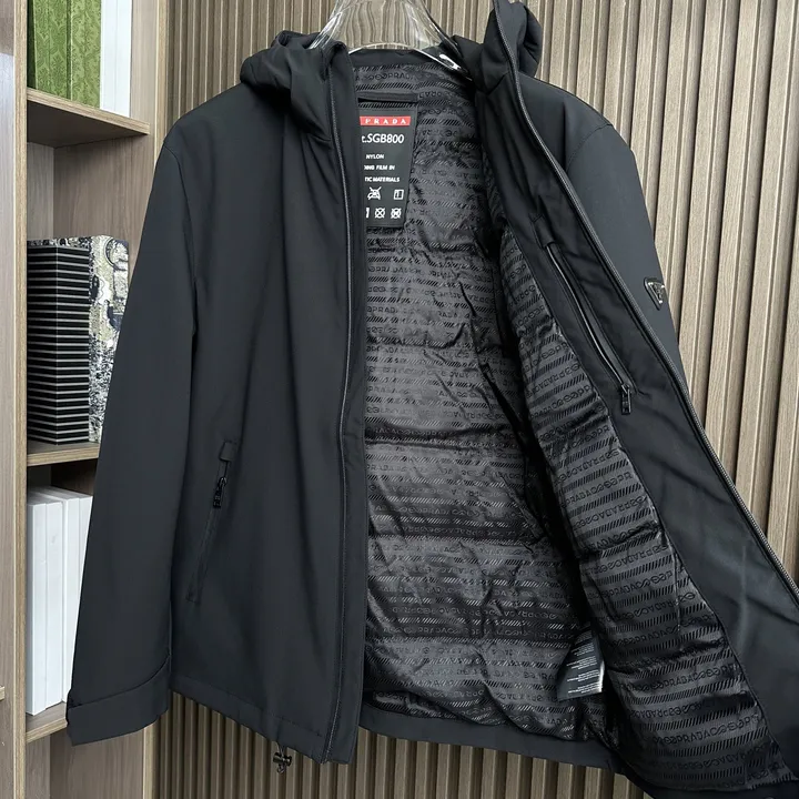 PRADA メンズ ジャケットブラック