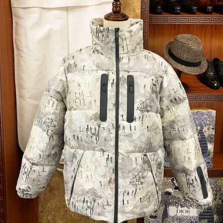 ディオール ピータードイグ コラボ ダウンジャケット
