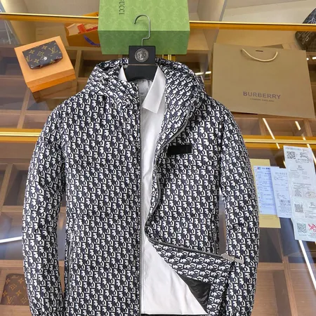 ディオール オブリーク ショートダウンジャケット