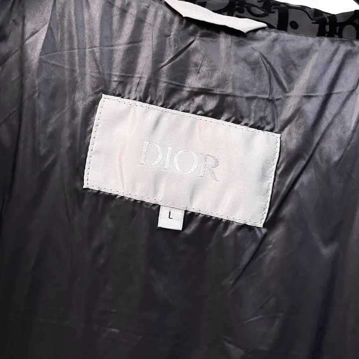 Dior トロッター柄 ダウンジャケット