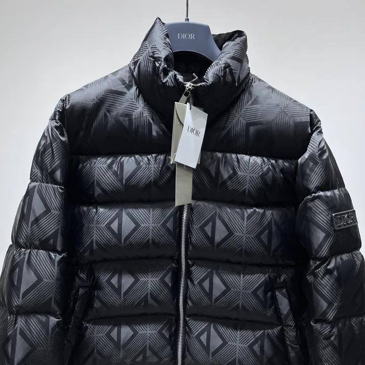 ディオールダウンジャケット メンズ ブラック