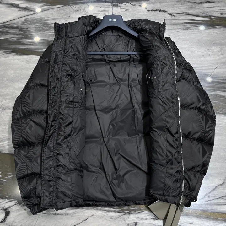 ディオールダウンジャケット メンズ ブラック