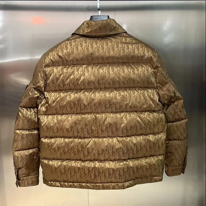 DIOR 光沢感 ナイロン ダウンジャケット