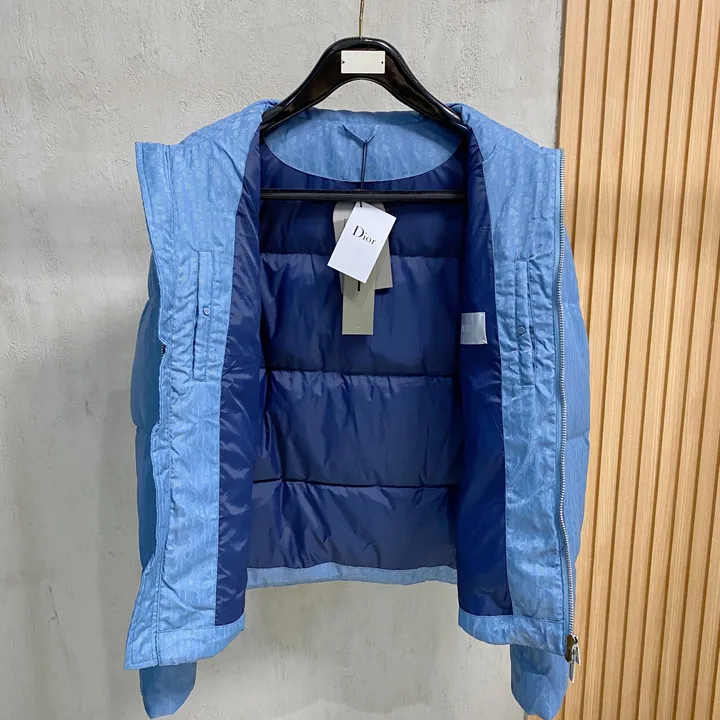 Dior ダウン コート ブルー