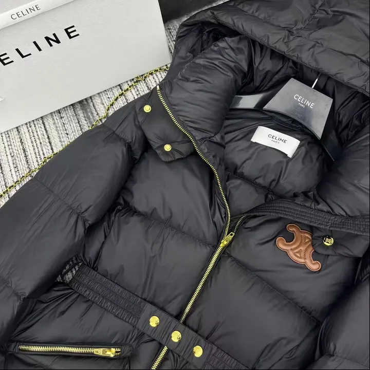 CELINE ダウンコート ミドル丈