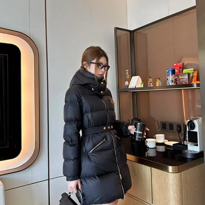 CELINE ミドル丈 ダウンコート ブラック