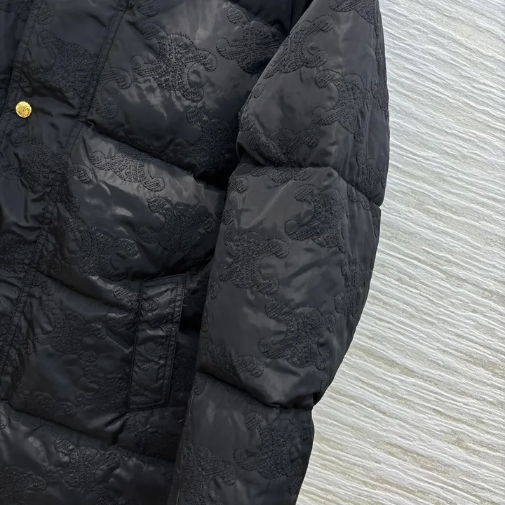 CELINE ジャカード ダウンコート