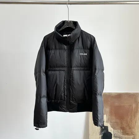 Celine down jacket black