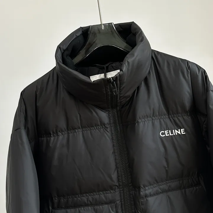 セリーヌ ロゴ メンズダウン