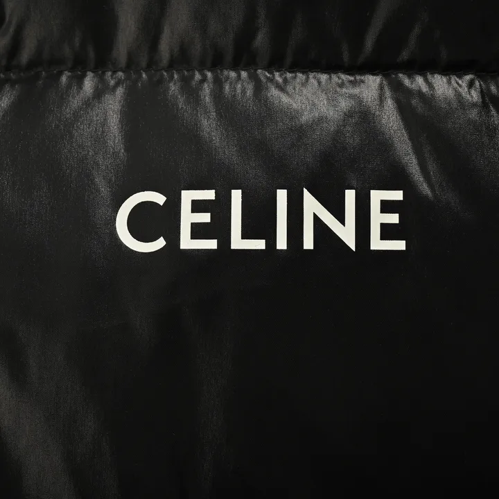 CELINE ダウン ジャケット スタンドカラー