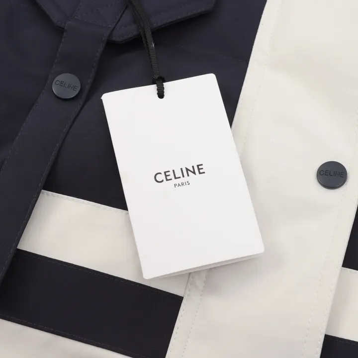 セリーヌ カジュアルアウター ダウン 黒白