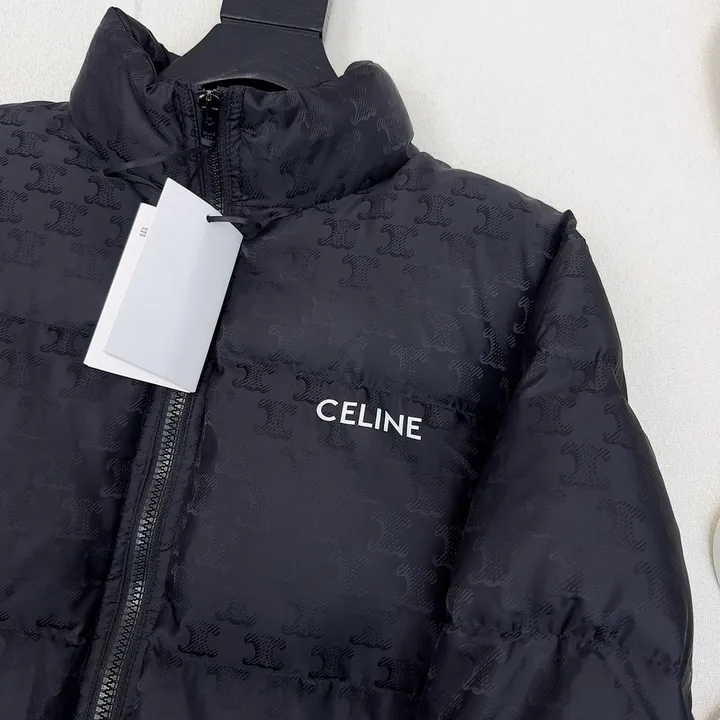 セリーヌ 総柄 ダウン