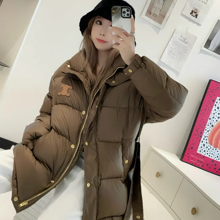 CELINE ベルト付き ダウンコート