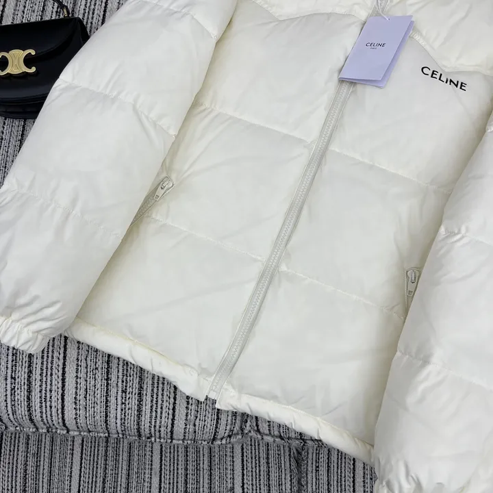CELINE 軽量 ダウンジャケット ホワイト