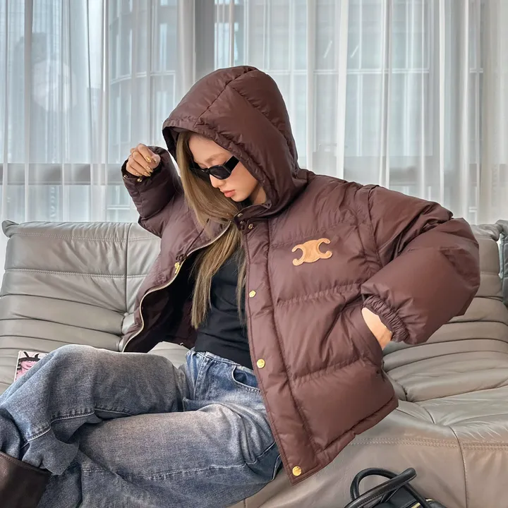 セリーヌ ダウン ブラウン