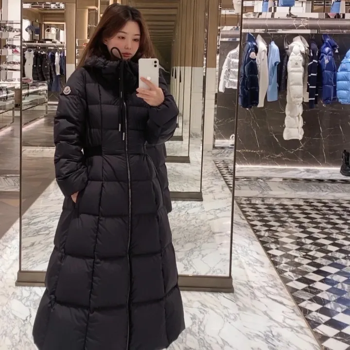 MONCLER フード付き ロングコート