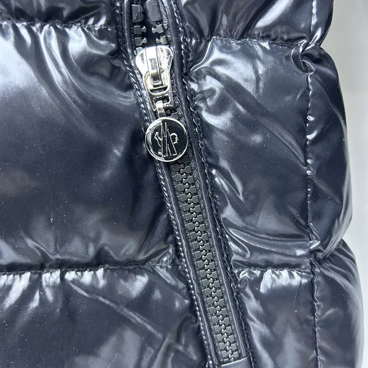 モンクレール ロングダウンコート ブラック