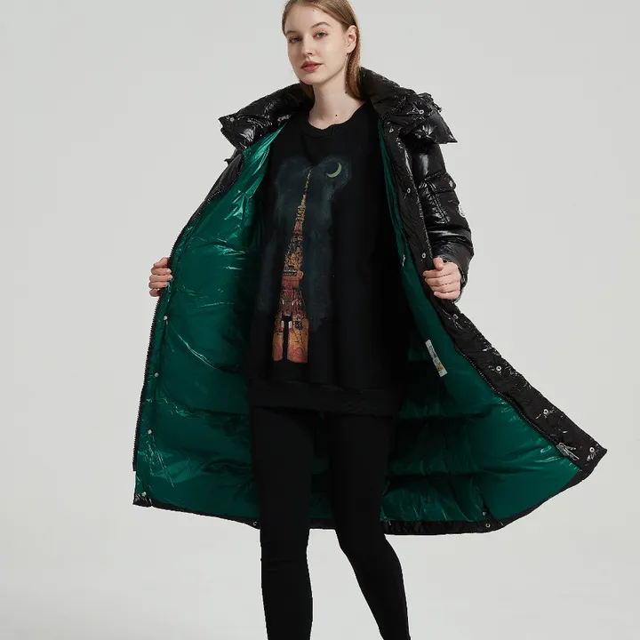 MONCLER ハノベリアン ロング丈 ダウンコート