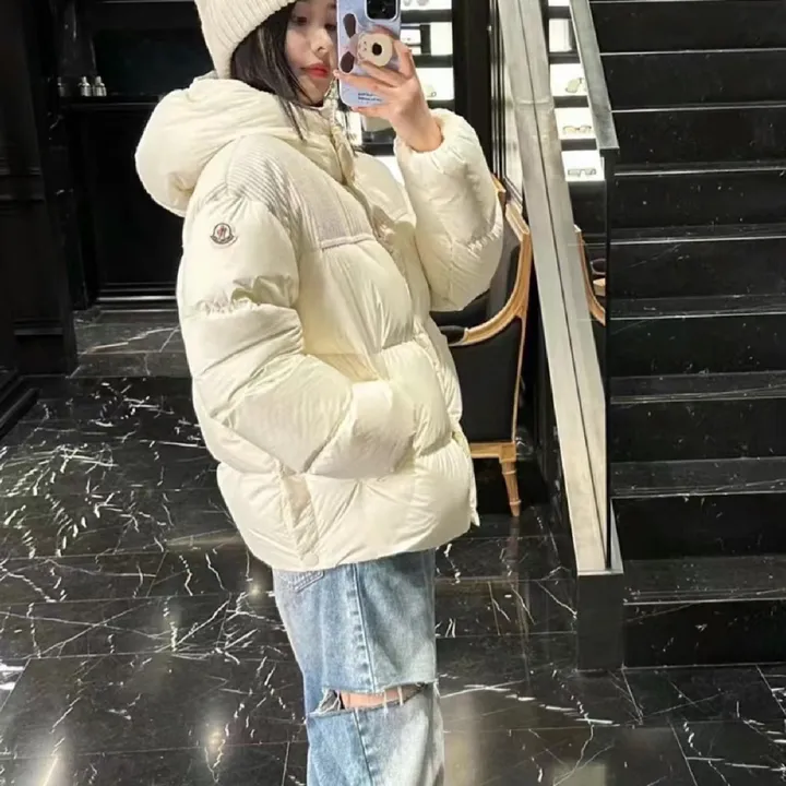MONCLER Jaseur レディース ホワイト ダウン