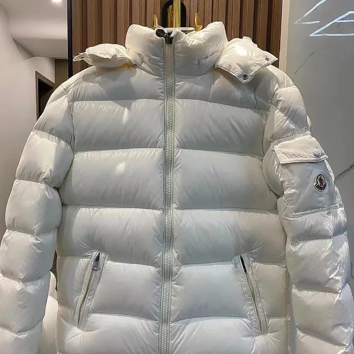 MONCLER MAYA 光沢 ナイロン ダウンジャケット