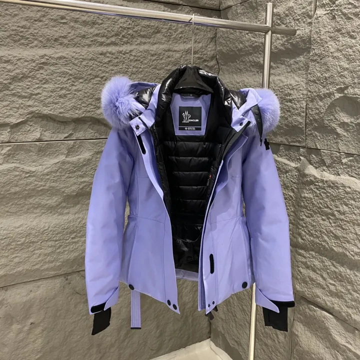 モンクレール ファー付き スキージャケット
