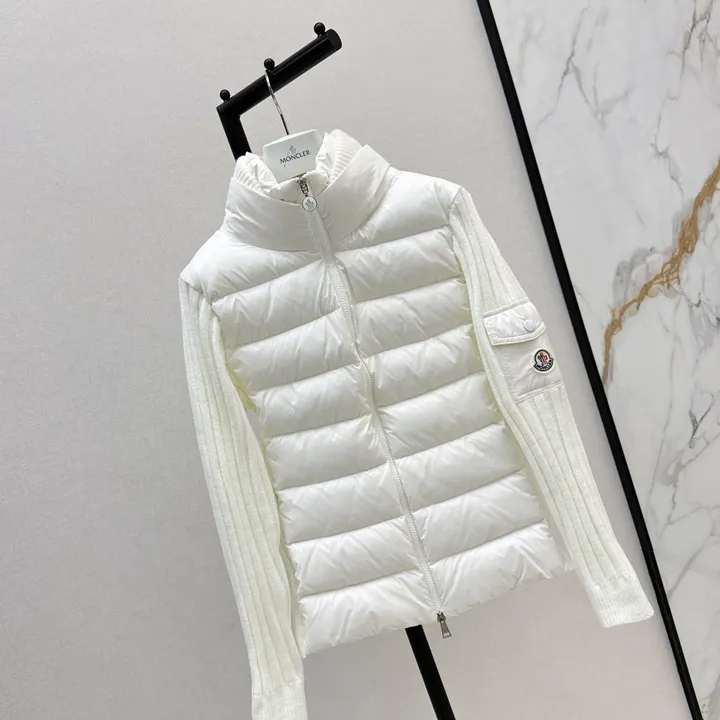 モンクレールダウン ニット切り替え